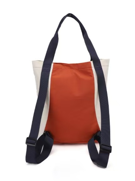 Tote Bags for Women Shoulder Bag with Block Color for Work Beach Travel and Shopping Grocery