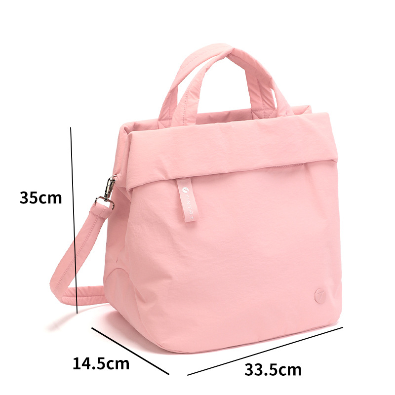 Green Tote Bag for Women Lightweight Shoulder Bag with Magnetic Snap