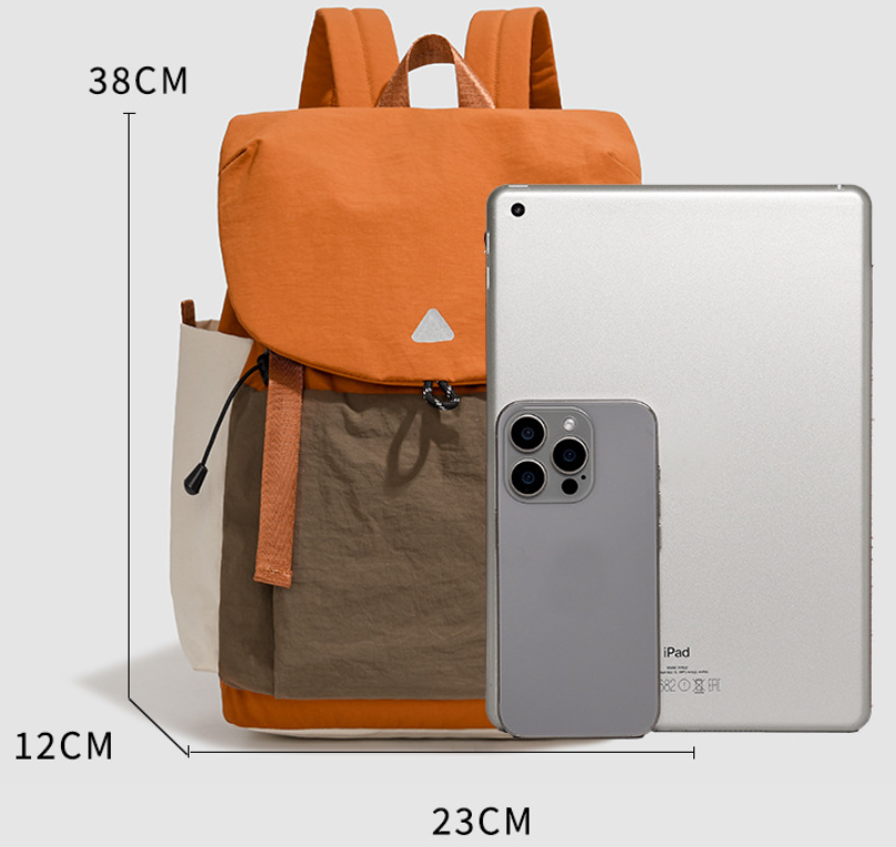 Small Nylon Backpack for Women Lightweight Backpack Daypack for Travel Work Hiking