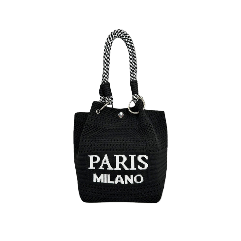 小一些 Hot Sale Custom Personalized Knitting Handbags for Women Portable Foldable Handmade Bags