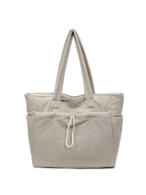 O1CN01t05OOE1hW7rUWWhBR_!!2221442744284-0-cib Women’s 2026 New Nylon Puffer Tote - Large-Capacity Niche Trendy Bag for Commute