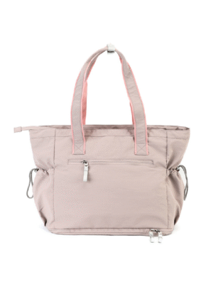 Customn Women's Office Work Bag Padded Laptop Compartment Multi-Zipper Pockets