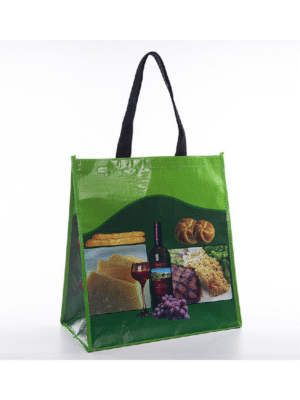 Custom Stitched 3D Non-Woven Bags | Factory Direct Bulk Wholesale Thickened Laminated Takeaway Shopping Totes