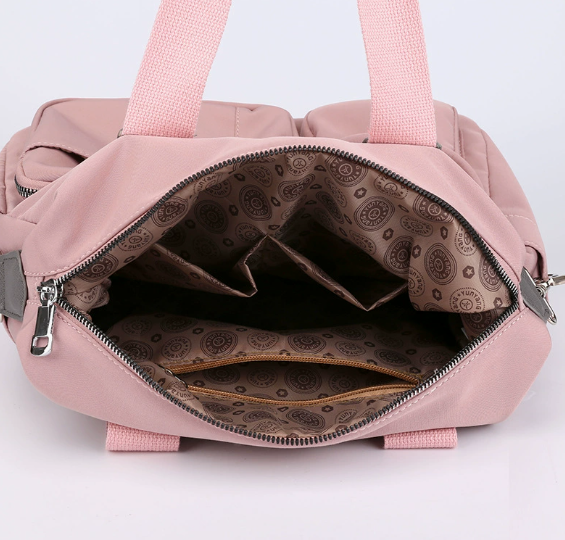 OEM Women's Nylon Mommy Bag | Bulk Large-Capacity Shoulder Crossbody Travel Tote