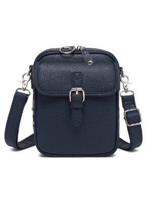 99 Durable PU Leather Vertical Sling Bag | Bulk Wholesale Casual Crossbody Bag