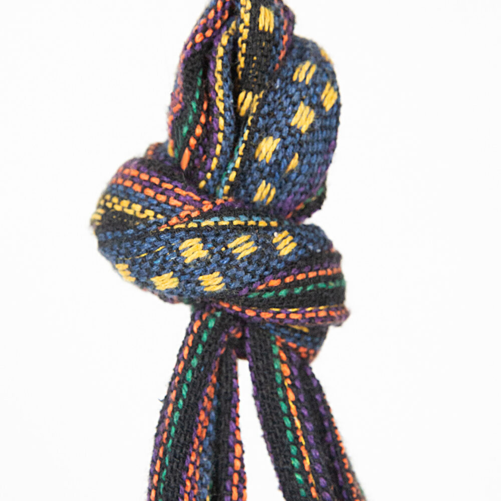 Vintage Canvas Sling Bag | Wholesale Ethnic Striped Shoulder Bag for Importers