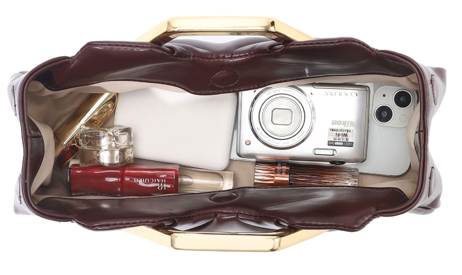 ScreenShot_2026-03-19_161057_551 Custom White Cloud Pleated Clutch Bag with Geometric Metal Handle - Elegant Evening Handbag for Wedding & Party